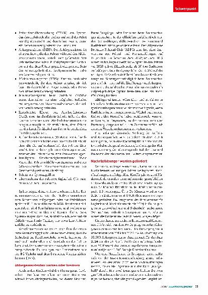 Vorschauseite 2: Sicherheitsrelevante Fahrerassistenzsysteme - Rückenwind für die Verkehrssicherheit
