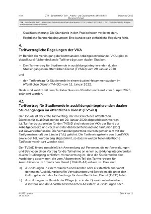 Vorschauseite 4: Duales Studium im kommunalen öffentlichen Dienst