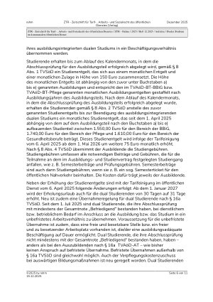 Vorschauseite 6: Duales Studium im kommunalen öffentlichen Dienst