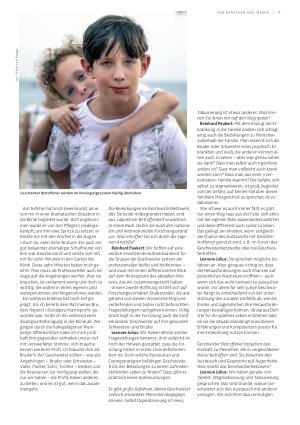 Vorschauseite 2: Übersehen, überhört, übergangen – in den Familien und im Versorgungssystem: Geschwister psychisch erkrankter Menschen