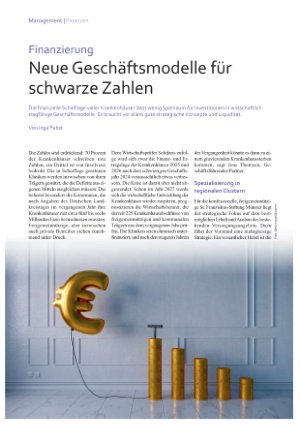 Vorschauseite 1: Neue Geschäftsmodelle für schwarze Zahlen