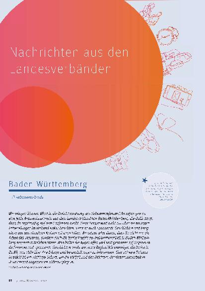Vorschauseite 1: Nachrichten aus den Landesverbänden