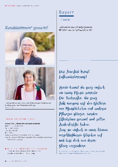 Vorschauseite 3: Nachrichten aus den Landesverbänden