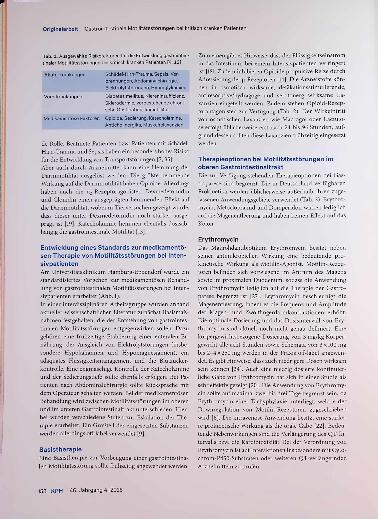 Vorschauseite 2: Gastrointestinale Motilitätsstörungen bei kritisch kranken Patienten