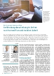 Vorschauseite 1: Gefährdungsbeurteilung in Zeiten von Homeoffice und mobiler Arbeit