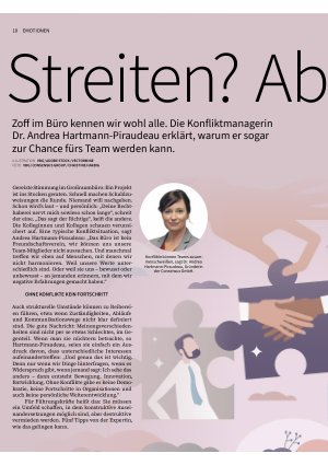 Vorschauseite 1: Streiten? Aber richtig!
