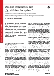 Vorschauseite 1: Das Rahmencurriculum „Qualifiziert Integriert“ Eine Basis für Qualifizierungsmaßnahmen zur Einarbeitung internationaler Pflegefachpersonen
