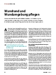 Vorschauseite 1: Wundrand und Wundumgebung pflegen