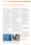 Vorschauseite 1: Elektroscheren zur Bearbeitung von Filzplatten zur Druckentlastung beim Diabetischen Fußsyndrom