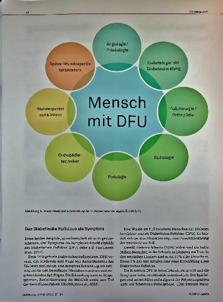 Vorschauseite 2: Herausforderung Wundheilungsstörung bei Diabetischem Fußsyndrom Interdisziplinäre Wundsprechstunde im Inselspital Bern