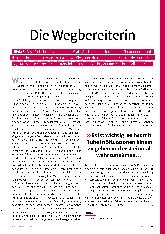 Vorschauseite 2: Die Wegbereiterin