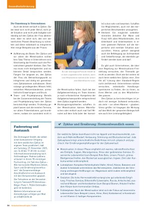 Vorschauseite 3: Weibliche Hormone als Ressource nutzen Arbeiten im Takt des Zyklus