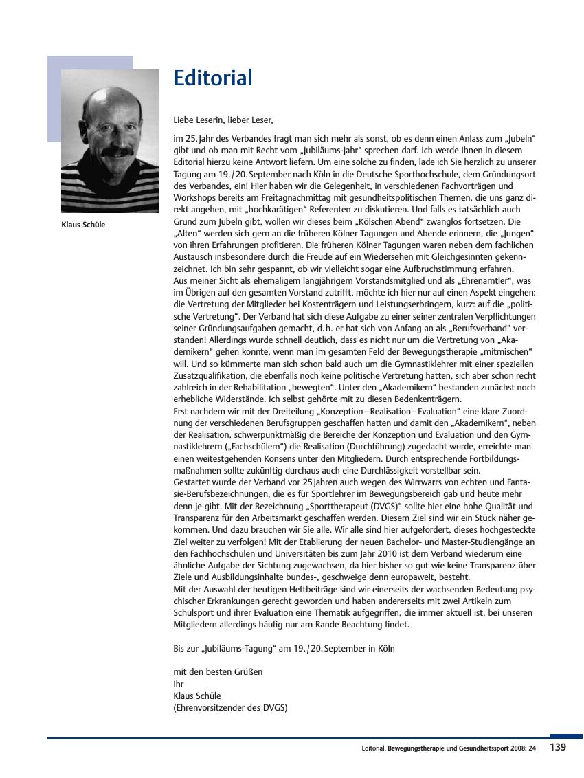 Vorschauseite 1: Editorial