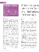 Vorschauseite 1: Wirksamkeit von intensivem versus regelmäßigem oder keinem Training bei älteren Erwachsenen nach einer Hüftfrakturoperation: ein systematisches Review mit Metaanalyse