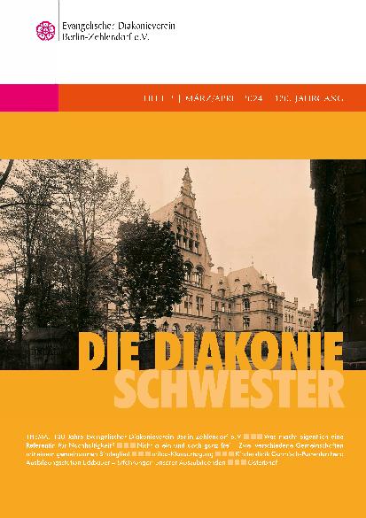 Vorschauseite 1: Die Diakonie Schwester Heft 2-2024