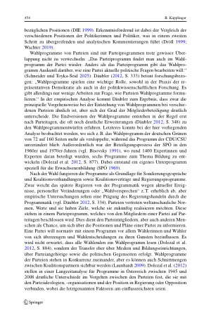 Vorschauseite 4: Berufliche Weiterbildung in Wahlprogrammen von Parteien in Deutschland und Österreich zwischen Strukturbildung, Schweigen und „Lebenslangem Flügelheben“