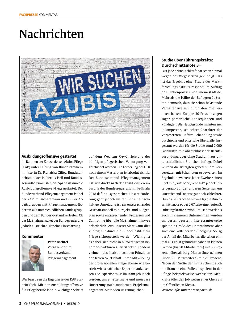 Vorschauseite 1: Nachrichten