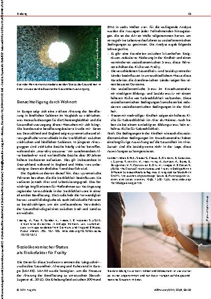 Vorschauseite 2: Pflege und Forschung: Neues aus der Wissenschaft