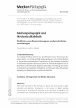Vorschauseite 1: Medienpädagogik und Hochschuldidaktik: Einblicke zu professionsbezogenen und persönlichen Verwebungen