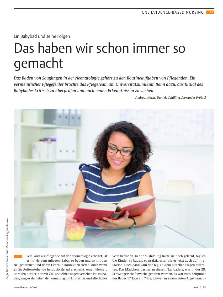 Vorschauseite 1: Das haben wir schon immer so gemacht