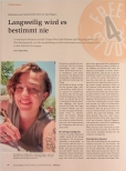 Vorschauseite 1: Langweilig wird es bestimmt nie.