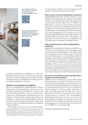 Vorschauseite 3: Qualität muss sich am Wohl der Kinder ausrichten
