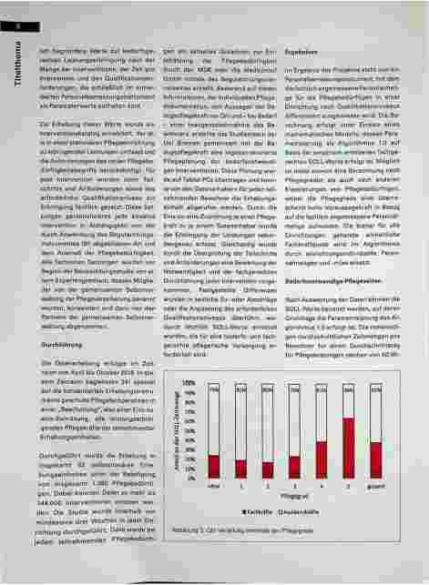 Vorschauseite 3: Personalbemessung im stationären Sektor. Auf dem Weg zum bedarfsorientierten Personal-Mix.
