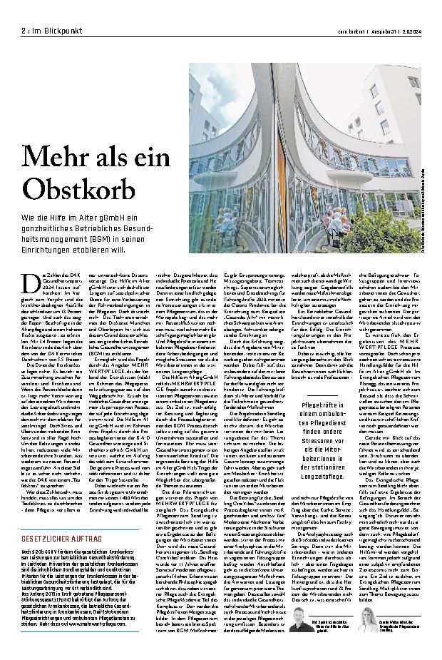 Vorschauseite 1: Mehr als ein Obstkorb