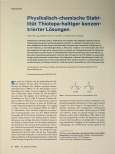 Vorschauseite 1: Physikalisch-chemische Stabilität Thiotepa-haltiger konzentrierter Lösungen