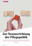 Vorschauseite 1: Zur Neuausrichtung der Pflegepolitik