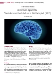 Vorschauseite 1: SCHWERPUNKTTHEMA Hirntoddiagnostik – Verfahrensüberblick mit Fallbeispiel (EEG)