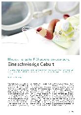 Vorschauseite 1: Mindestmenge für Frühgeborenenversorgung: Eine schwierige Geburt