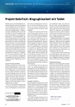 Vorschauseite 1: Projekt BaSeTaLK: Biografiearbeit mit Tabletten