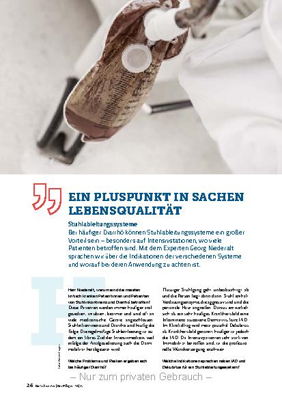 Vorschauseite 1: Ein Pluspunkt in Sachen Lebensqualität.