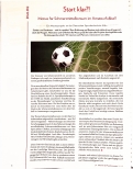 Vorschauseite 1: Start klar? ! Motive für Schmerzmittelkonsum im Amateurfußball