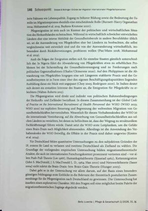Vorschauseite 3: Gründe der Migration internationaler Pflegefachpersonen nach Deutschland Ergebnisse einer quantitativen Umfrage