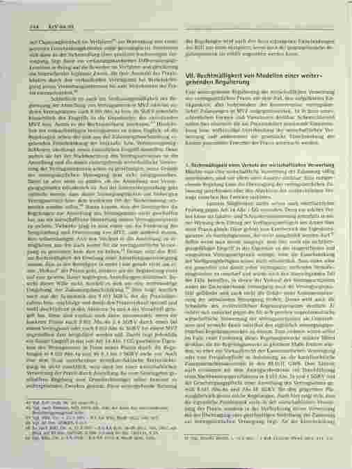 Vorschauseite 2: Die wirtschaftliche Verwertung von Vertragsarztpraxen - rechtliche Grenzen einer weitergehenden Regulierung (Teil 2)