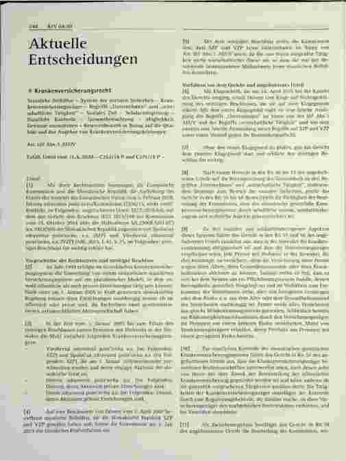Vorschauseite 6: Die wirtschaftliche Verwertung von Vertragsarztpraxen - rechtliche Grenzen einer weitergehenden Regulierung (Teil 2)