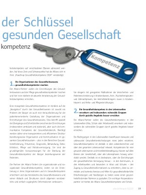 Vorschauseite 2: Gesundheitskompetenz: der Schlüssel zu einer gesunden Gesellschaft