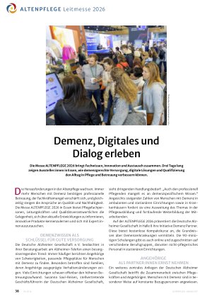 Vorschauseite 1: Demenz, Digitales und Dialog erleben