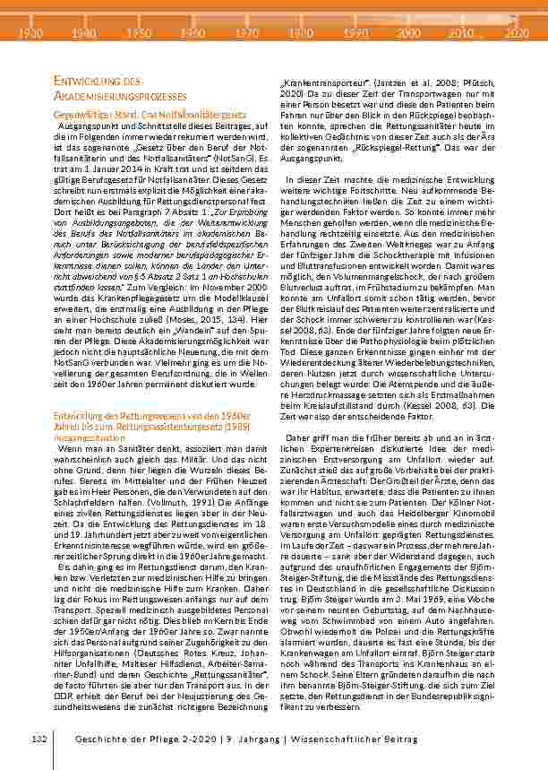 Vorschauseite 2: Die Akademisierung von Gesundheitsberufen - Auf den Spuren der Pflege?