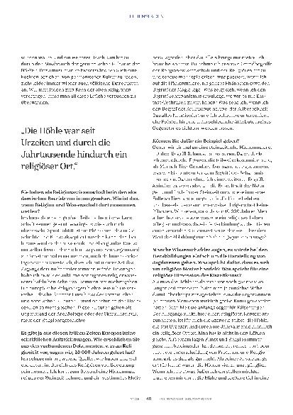 Vorschauseite 3: Es begann in den Höhlen.