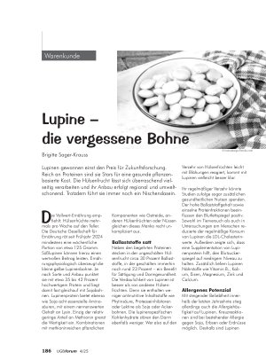 Vorschauseite 1: Lupine – die vergessene Bohne