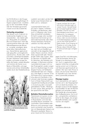 Vorschauseite 2: Lupine – die vergessene Bohne