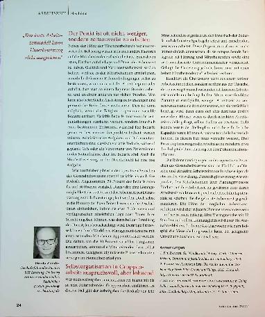 Vorschauseite 3: Lieber flexibel arbeiten als starr.