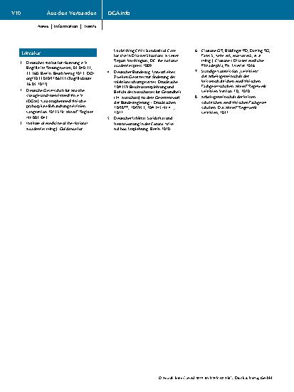 Vorschauseite 2: Die neuen S2k-Leitlinie: Katastrophenmedizinische prähospitale Behandlungsleitlinien (Supplement Nr. 2/2024)