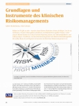 Vorschauseite 1: Grundlagen und Instrumente des klinischen Risikomanagements