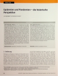 Vorschauseite 1: Epidemien und Pandemien - die historische Perspektive
