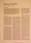 Vorschauseite 1: Worte suchen helfen ignorierte Trauer - ein Impuls