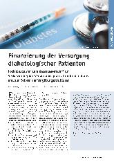 Vorschauseite 1: Finanzierung der Versorgung diabetologischer Patienten